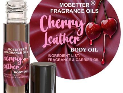 MOBETTER FRAGRANCE OILS Cherry Leather Fragrance Body Oil for Unisex