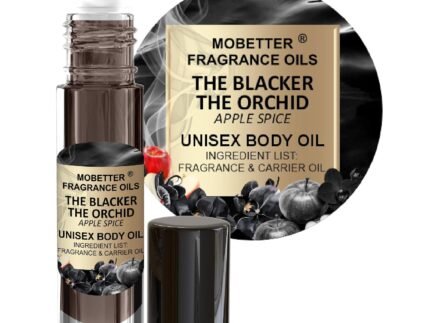 MOBETTER FRAGRANCE OILS The Blacker The Orchid Apple Spice Fragrance Body Oil for Unisex