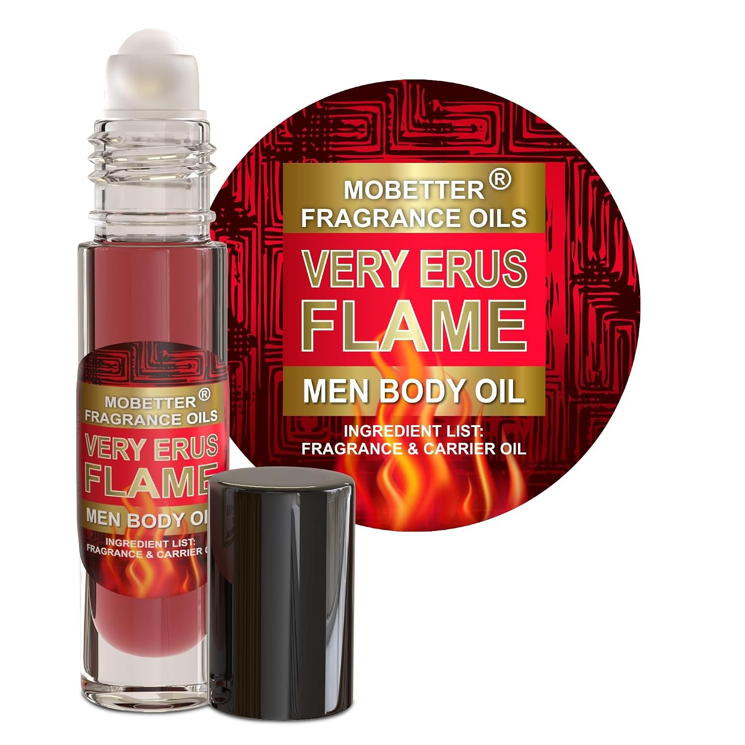 MOBETTER FRAGRANCE OILS Very Erus Flame Men Body Oil MOBETTER FRAGRANCE OILS Very Erus Flame Men Body Oil