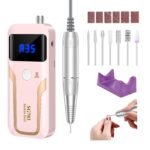 MOCOWIND Portable Nail Drill Professional 35000 RPM, Electric Nail E File