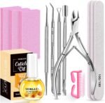 MORGLES Nail File and Buffer Blocks with Nail Care Kit