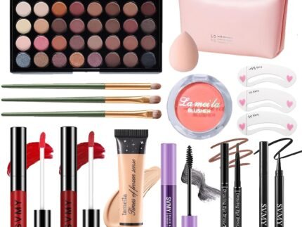 Makeup Set for Women, Makeup Full Kit for Beginners & Professionals, Travel Makeup Set for Teens & Adults, Makeup Gift Set for Girls, Eyeshadow Palette, Lip Gloss, Face & Eye Make up