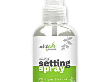Makeup Setting Spray for Face - Long Lasting Mist: Hydrating Dewey Finishing + Organic Green Tea & MSM - All Skin Types - Large 4 oz Bottle