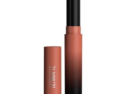 Maybelline Color Sensational Ultimatte Matte Lipstick, Non-Drying, Intense Color Pigment, More Taupe, Rose Nude, 1 Count
