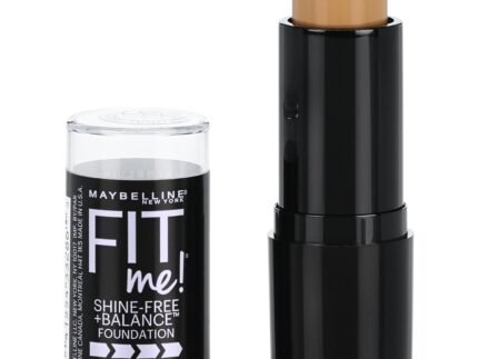 Maybelline Fit Me Shine-Free + Balance Foundation Stick, Multi-Use Face Makeup and Contour Stick For Natural, Matte Coverage, Natural Beige, 1 Count