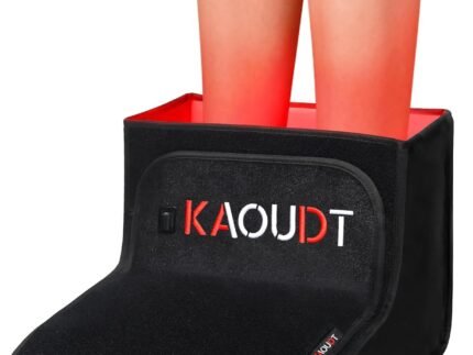 Medical Grade Red Light Therapy for Feet Neuropathy, FSA&HSA, Black