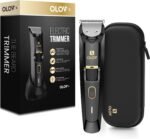 Men’s Beard Trimmer – All-in-One Trimmer with Precision Dial – Premium Facial Hair Groomer – Adjustable 20 Length Setting, USB Recharge Dock, Cordless Waterproof Wet/Dry Clipper