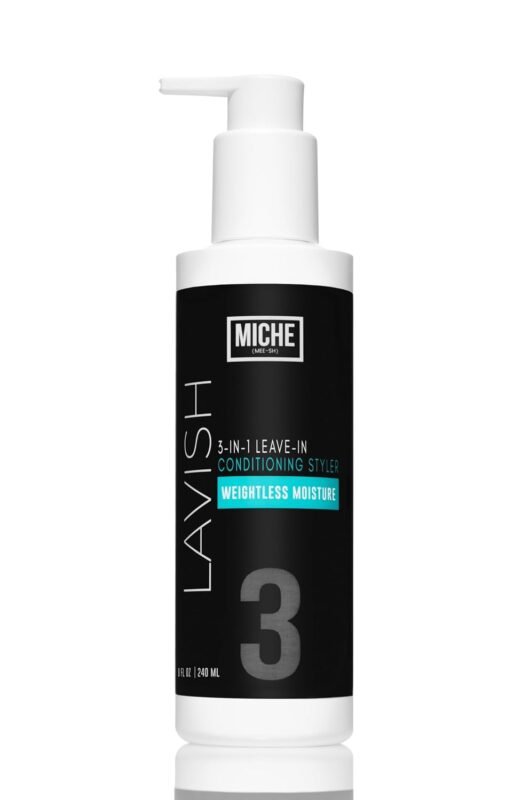 Miche Beauty Miche Lavish Leave-In Conditioner For Curly, Kinky Or Wavy Hair, Silicone And Paraben Free – 8oz