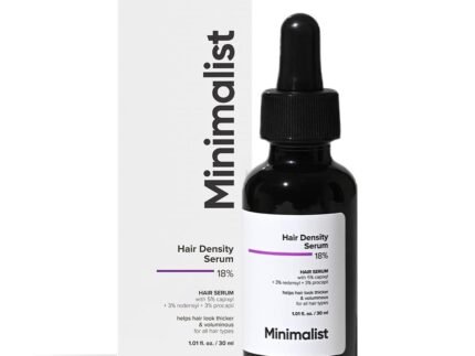 Minimalist Hair Density Serum 18% | Hair Growth Serum With Procapil, Capixyl, Redensyl, Anagain & Baicapil For Hair Fall Control | Women & Men | 30 ml