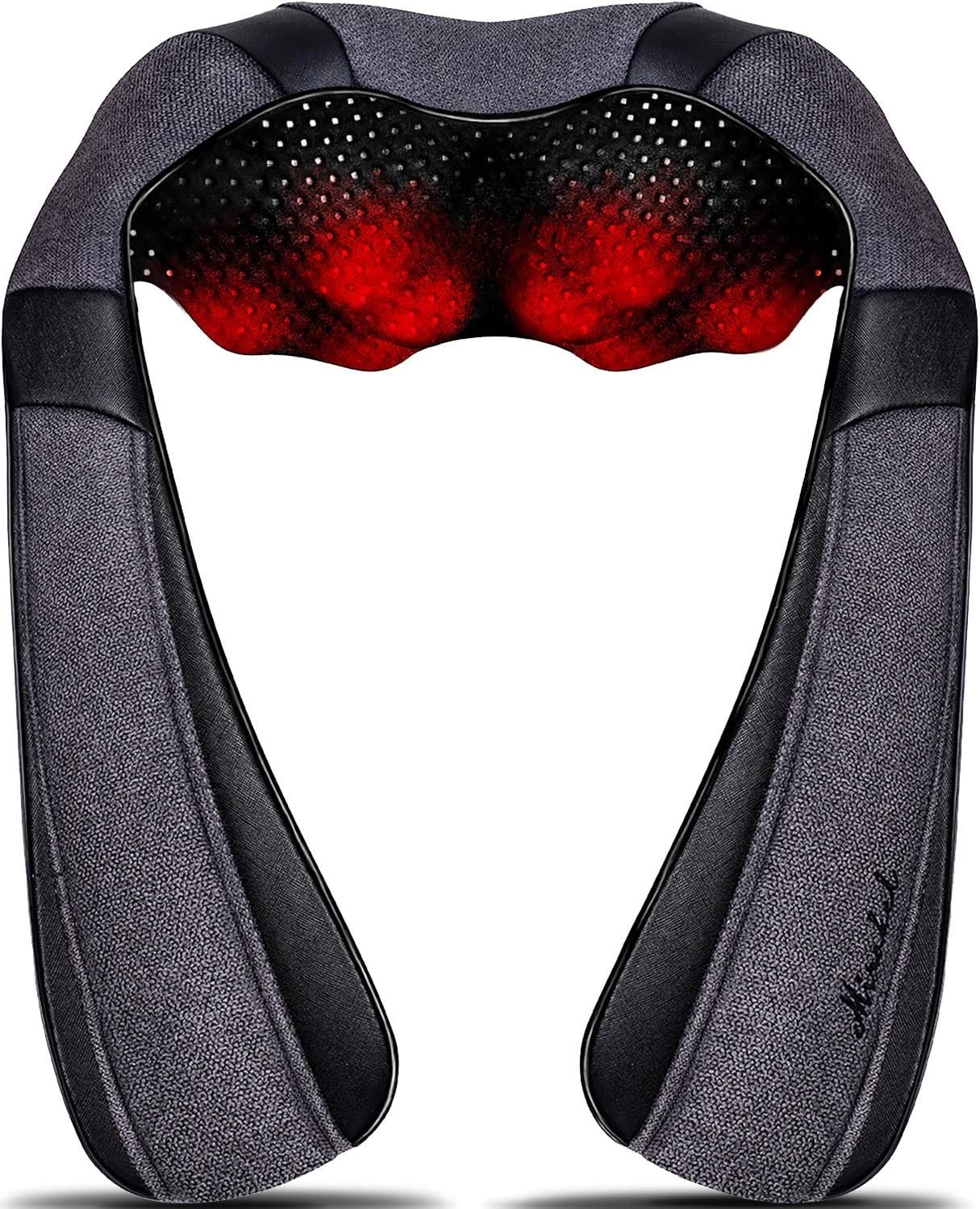 Mirakel Heat Neck Massager for Pain Relief Deep Tissue – Gift for Women Men Mirakel Heat Neck Massager for Pain Relief Deep Tissue – Gift for Women Men