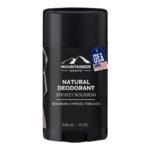 Mountaineer Brand Natural Deodorant for Men | Aluminium Free | Made in West Virginia | Scents Inspired by Nature | Organic & Non Toxic | Odor & Sweat Control | 2.65 oz (Smokey Bourbon)