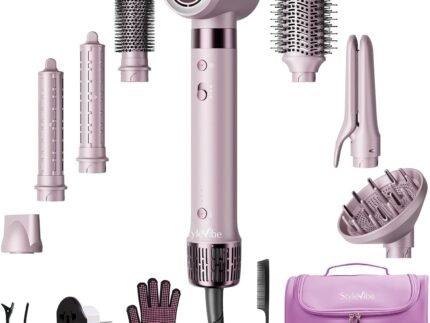 Mythsight StyleVibe Dual Voltage 8-in-1 Air Styler with Diffuser Hair Dryer