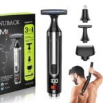 NUBACK Back Shaver for Men, Electric Long Handle Body Trimmer