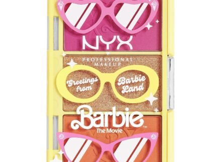 NYX PROFESSIONAL MAKEUP BARBIE, Mini Cheek Palette - Greeting From BARBIE Land