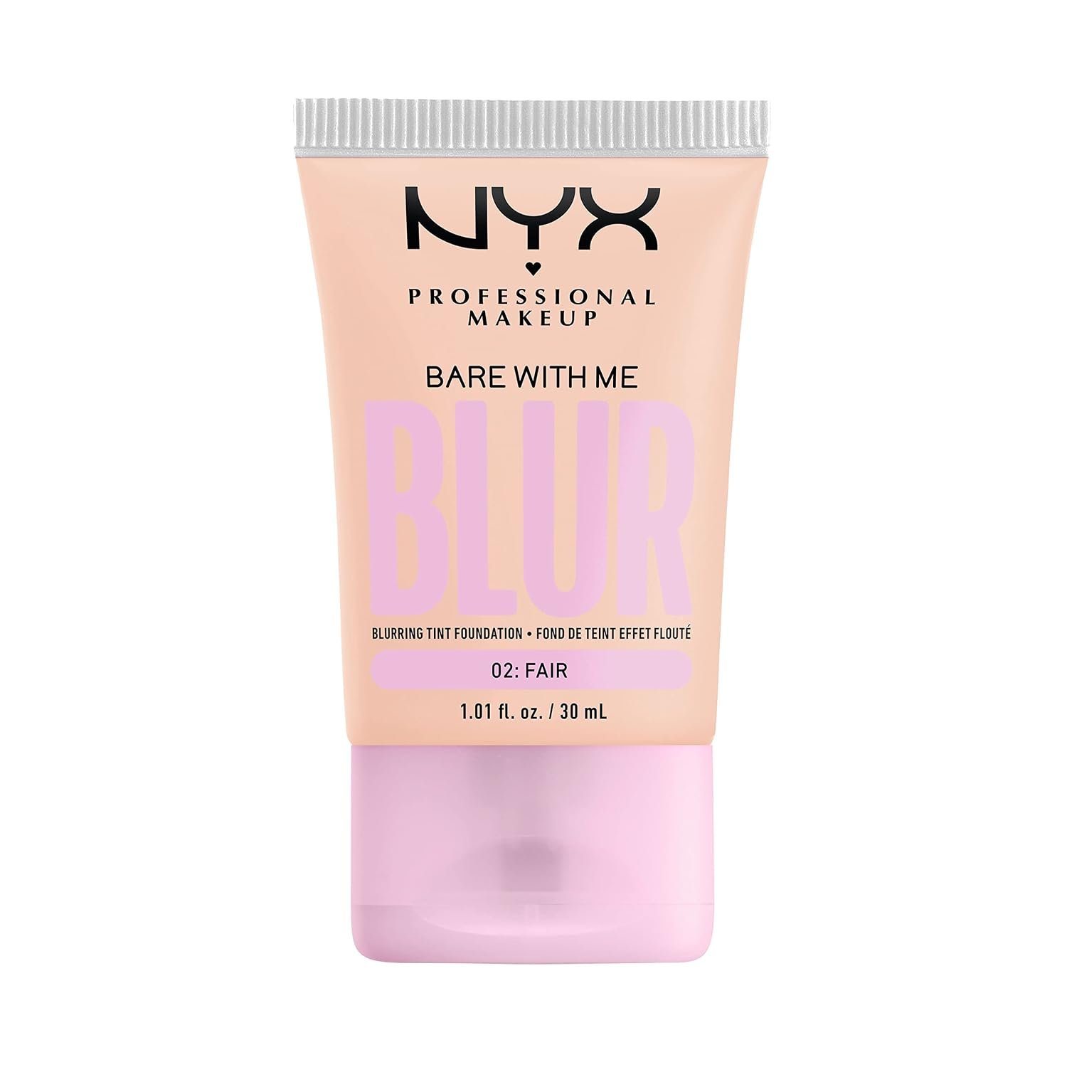NYX PROFESSIONAL MAKEUP Bare With Me Blur Skin Tint Foundation Make Up with Matcha, Glycerin & Niacinamide – Fair NYX PROFESSIONAL MAKEUP Bare With Me Blur Skin Tint Foundation Make Up with Matcha, Glycerin & Niacinamide – Fair