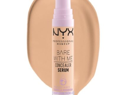 NYX PROFESSIONAL MAKEUP Bare With Me Concealer Serum, Concealer Makeup For Up To 24Hr Hydration – Beige