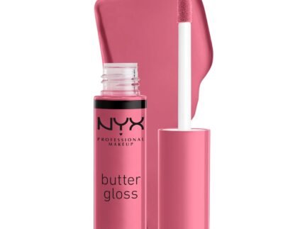 NYX PROFESSIONAL MAKEUP Butter Gloss, Non-Sticky Lip Gloss – Angel Food Cake (True Mauve)