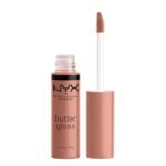NYX PROFESSIONAL MAKEUP Butter Gloss, Non-Sticky Lip Gloss – Madeleine (Mid-Tone Nude)