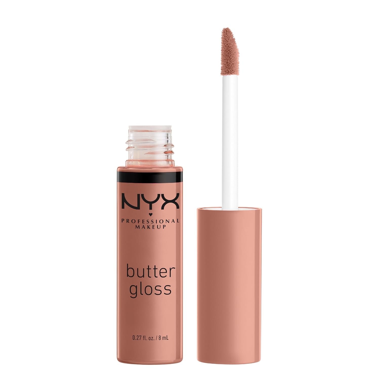 NYX PROFESSIONAL MAKEUP Butter Gloss, Non-Sticky Lip Gloss – Madeleine (Mid-Tone Nude) NYX PROFESSIONAL MAKEUP Butter Gloss, Non-Sticky Lip Gloss – Madeleine (Mid-Tone Nude)