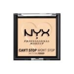 NYX PROFESSIONAL MAKEUP Can’t Stop Won’t Stop Mattifying Pressed Powder – Light
