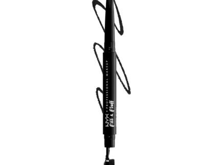 NYX PROFESSIONAL MAKEUP Fill & Fluff Eyebrow Pomade Pencil, Black