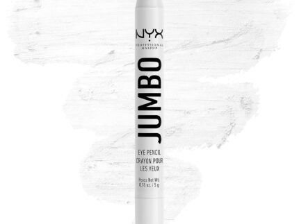 NYX PROFESSIONAL MAKEUP Jumbo Eye Pencil, Blendable Eyeshadow Stick & Eyeliner Pencil – Milk (White)