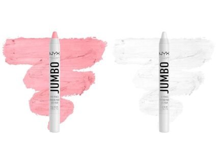 NYX PROFESSIONAL MAKEUP Jumbo Eye Pencil Bundle - Sherbet (Coral) and Milk