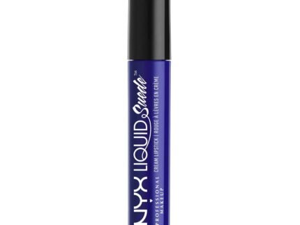 NYX PROFESSIONAL MAKEUP Liquid Suede Cream Lipstick - Jet-Set (True Blue)