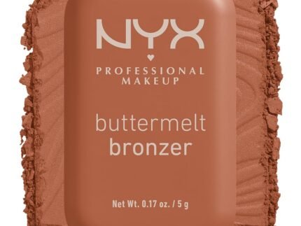 NYX PROFESSIONAL MAKEUP Matte Buttermelt Bronzer, Longwear Face Makeup with Up to 12 Hours of Wear, Vegan Formula – Butta Ballin (Medium Warm)