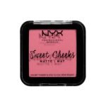 NYX PROFESSIONAL MAKEUP Sweet Cheeks Matte Blush, Rose & Play