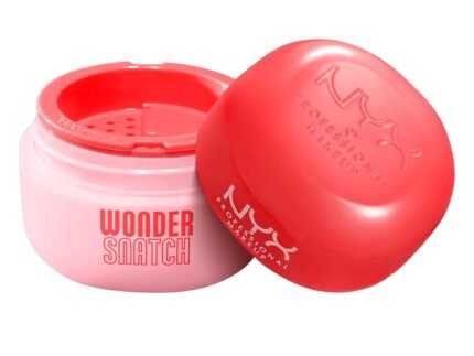 NYX PROFESSIONAL MAKEUP Wonder Snatch Setting Powder, Lifting Loose Powder With Up To 16HR Wear - Cheeky Cherry (Brightening Pink)