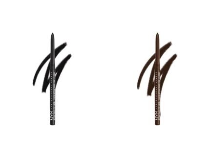 NYX Vivid Rich Mechanical Eye Pencil Retractable Eyeliner Smokin Topaz Brown & Always Onyx Black 2 Pack