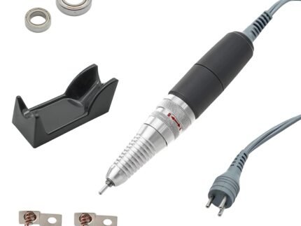 Nail Drill Handpiece for UP200 Machine, Professional Manicure Polisher 35000RPM Electric File Pedicure Tool for Acrylic Gel Dip Powder Compatible with KUPA KP55 KP60 KP65 (3-PIN)