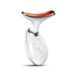 Neck Face Massager, Face Sculpting Tool, 3 Modes and Vibration for Facial Massager for Double – Chin Wrinkle,Daily Home Use, White