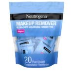 Neutrogena Makeup Remover Towelettes, Daily Single Face Towelettes, 20 Ct