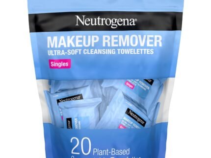 Neutrogena Makeup Remover Towelettes, Daily Single Face Towelettes, 20 Ct