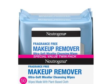 Neutrogena Makeup Remover Wipes, Fragrance-Free, 2 Pack of 25 Ct
