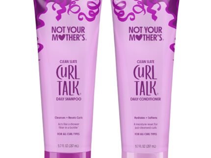 Not Your Mother’s Curl Talk Clean Slate Daily Shampoo & Conditioner, 2 Pack