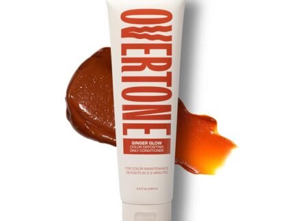 OVERTONE Color Depositing Daily Conditioner, Semi Permenant, Ginger Glow