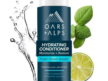 Oars + Alps Hydrating Conditioner for Men, Nourishing Formula with Clean Ingredients, Moisturizes & Softens Hair, 1 Pack, 13.5 Fl Oz