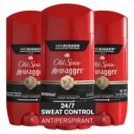 Old Spice Antiperspirant Deodorant for Men, 24/7 Sweat & Odor Protection, 24/7 Lasting Freshness, Invisible Solid, Swagger with Cedarwood Scent, 3.4 oz (Pack of 3)