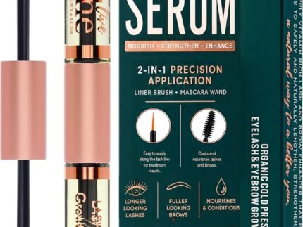 Organic Castor Oil Lash Serum for Eyelash Growth Serum and Eyebrow Growth