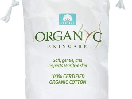 Organyc 100% Organic Cotton Rounds – Biodegradable Cotton, Chemical Free, For Sensitive Skin (70 Count) – Daily Cosmetics. Beauty and Personal Care