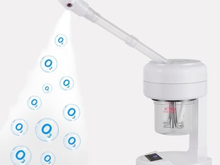 Ozone Facial Steamer with LCD Screen for Personal Care at Home