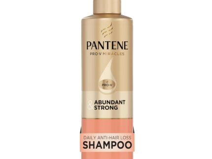 Pantene Abundant & Strong Shampoo, Strengthens Scalp’s Hold on Hair Roots, 13.5 oz