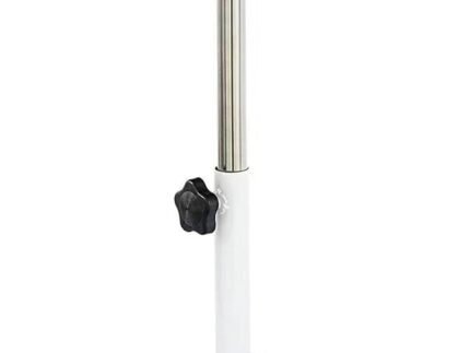 Pedicure Stand Stool Footrest Stand Adjustable Height Technician SPA Beauty Stand Stool with Non-Slip SPA Salon Home Equipment Black