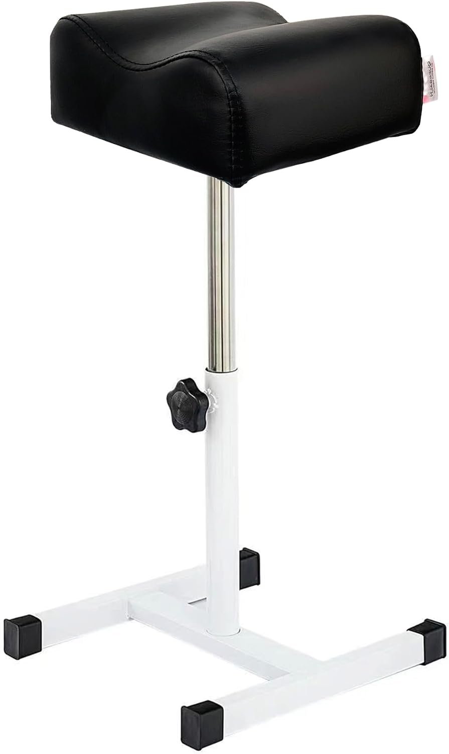 Pedicure Stand Stool Footrest Stand Adjustable Height Technician SPA Beauty Pedicure Stand Stool Footrest Stand Adjustable Height Technician SPA Beauty Stand Stool with Non-Slip SPA Salon Home Equipment Black