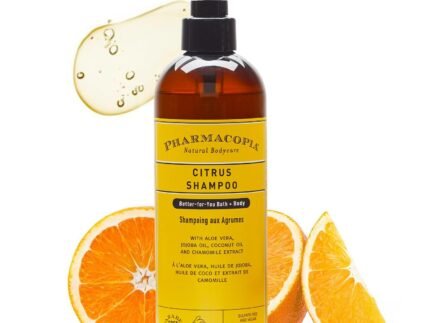 Pharmacopia Citrus Shampoo – Hair Care with Natural Ingredients – 16 oz