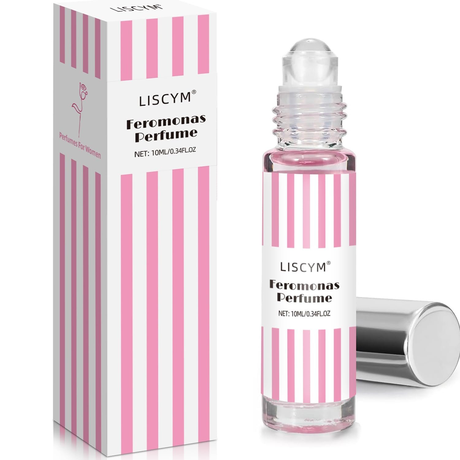 Pheromone Roll‑On Perfume Oil for Women, Vanilla Caramel Marshmallow Scent, Travel‑Size 10ml Pheromone Roll‑On Perfume Oil for Women, Vanilla Caramel Marshmallow Scent, Travel‑Size 10ml