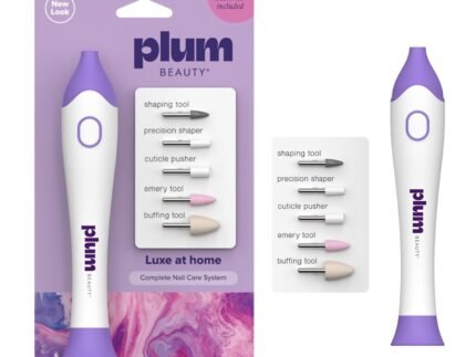 Plum Beauty Complete 5-in-1 Nail Care System – Manicure & Pedicure Kit